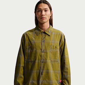 Nike Life Men's Long-Sleeve Flannel Shirt. Nike.com